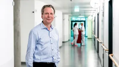 Thorsten Stolpe ist seit 16 Jahren technischer Betriebsleiter im RKK Klinikverbund in Freiburg.