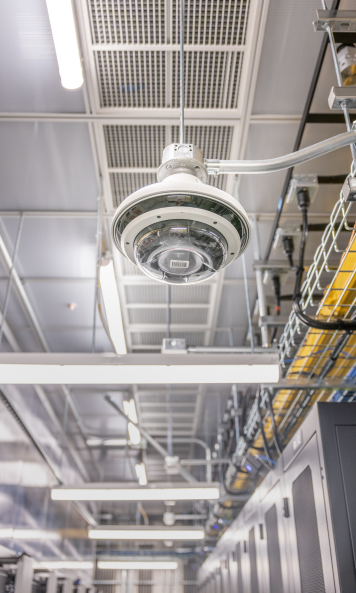 Security cameras, access control, and monitoring in a facility