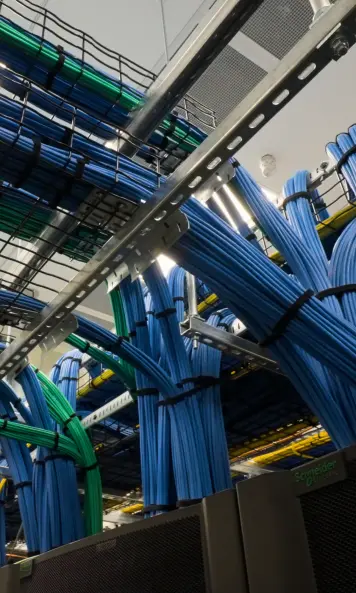 Structured cablign installation for network and communication systems