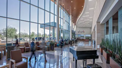 Healthcare facilities safeguarded with advanced security and automation systems. 