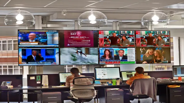 Digital display solutions delivering dynamic visual communication