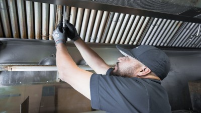 Fire protection system with alarms, sprinklers, and suppression equipment