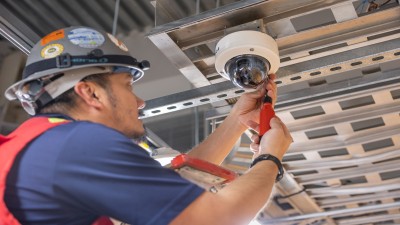 Security cameras, access control, and monitoring in a facility