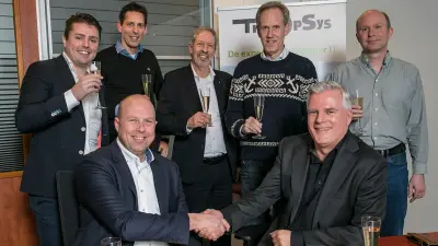 Ondertekening samenwerkingsovereenkomst TriOpSys en Bosch Building Technologies