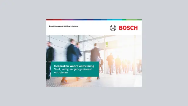 Brochure snel, veilig en georganiseerde evacueren