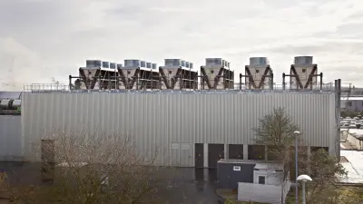 Aerial view of the Bamberg factory 
